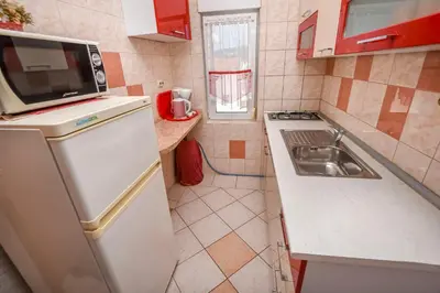 Kuhinja ili čajna kuhinja u objektu Apartments Sopic
