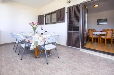 Tlocrt objekta Apartments Mirta