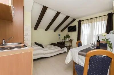 Krevet ili kreveti u jedinici u objektu Apartments Toni
