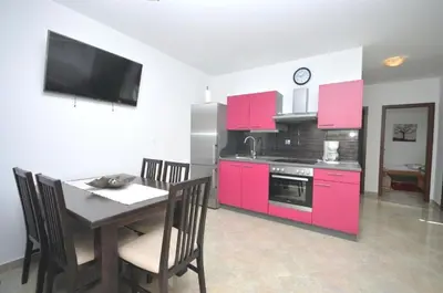 Kuhinja ili čajna kuhinja u objektu Apartment Sanja