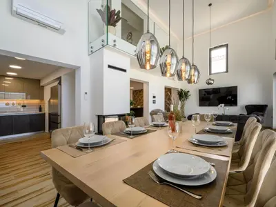 Tlocrt objekta Holiday Home Ferienvilla Villa Grc mit Infinity Pool by Interhome