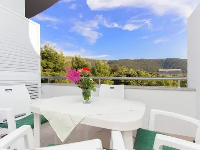 Pogled na planine ili pogled na planine iz apartmana