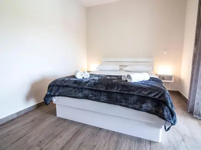 Tlocrt objekta Apartment Aurea 3 Modernes Apartment direkt am Meer by Interhome