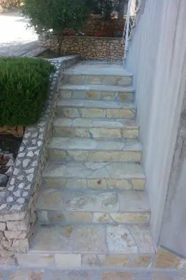 Tlocrt objekta Apartment in Dvornica mit Gepflegtem Garten by Interhome