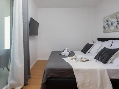 Tlocrt objekta Holiday Home mit Privatpool für 7 Personen ca- 119 m² in Jadrija- Dalmatien - Gespanscha by Interhome