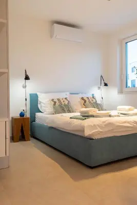 Krevet ili kreveti u jedinici u objektu Villa I-Lux - Vodice For You - Holiday Homes