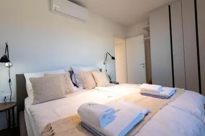 Krevet ili kreveti u jedinici u objektu Villa I-Lux - Vodice For You - Holiday Homes