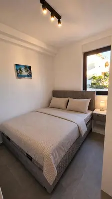 Krevet ili kreveti u jedinici u objektu Gold Star Apartments