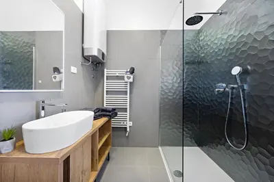 Kupaonica u objektu Apartments Aquarelle Primošten apt no 2 and 4