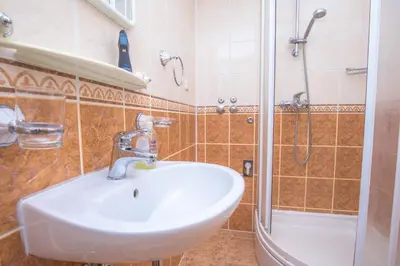 Kupaonica u objektu Apartmani Eugen