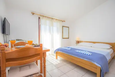 Krevet ili kreveti u jedinici u objektu Apartmani Eugen