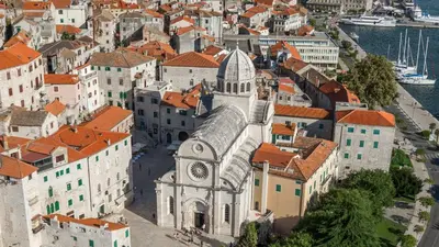 Pogled na grad 'Bilice' ili pogled na grad iz apartmana