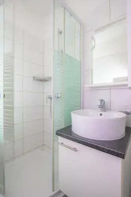 Kupaonica u objektu Apartments Fabijan