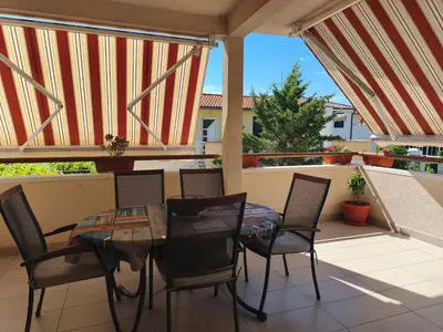 Balkon ili terasa u objektu Apartment Zoran seaview