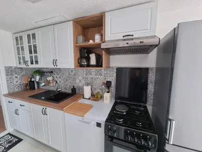 Kuhinja ili čajna kuhinja u objektu Apartments Radman