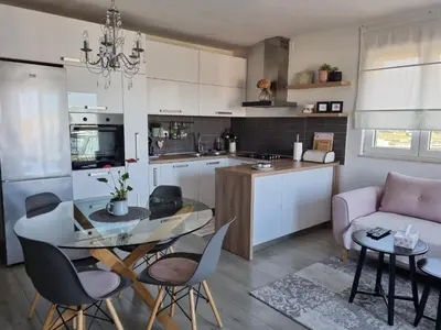 Kuhinja ili čajna kuhinja u objektu Apartments Radman