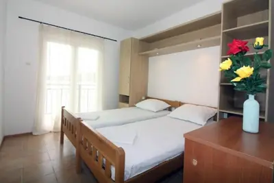 Krevet ili kreveti u jedinici u objektu Waterfront Apartments