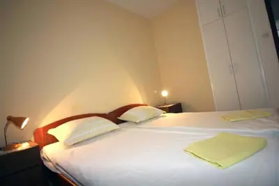 Krevet ili kreveti u jedinici u objektu Waterfront Apartments