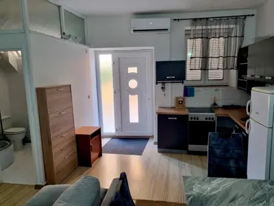 Kuhinja ili čajna kuhinja u objektu Lion Apartments
