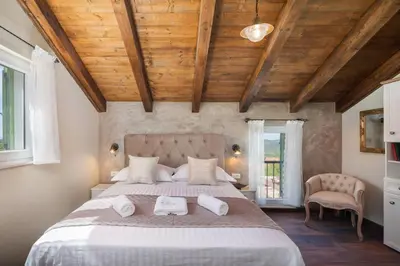 Krevet ili kreveti u jedinici u objektu Villa Kalista