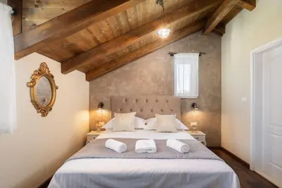 Krevet ili kreveti u jedinici u objektu Villa Kalista