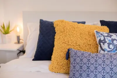 Krevet ili kreveti u jedinici u objektu Apartment Skatula Skradin