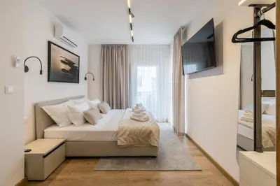 TV i/ili zabavni centar u objektu Luxury villa with a swimming pool Vodice - 25085