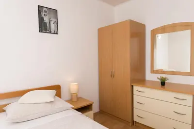 Krevet ili kreveti u jedinici u objektu Apartments Skriveni Dvori