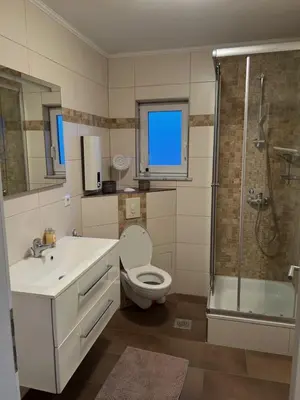 Kupaonica u objektu Villa Nikki