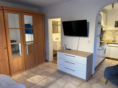 TV i/ili zabavni centar u objektu Villa Nikki