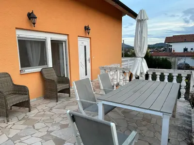 Balkon ili terasa u objektu Villa Nikki