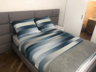 Krevet ili kreveti u jedinici u objektu Sunny escape