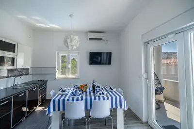 TV i/ili zabavni centar u objektu Villa Heraklea