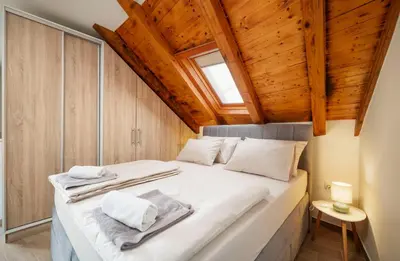 Krevet ili kreveti u jedinici u objektu Stone House Dida Toni Tribunj