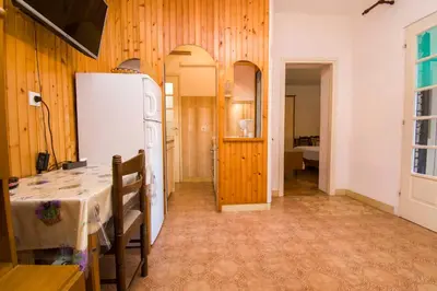 TV i/ili zabavni centar u objektu Apartment and Rooms Ive