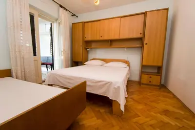 Krevet ili kreveti u jedinici u objektu Apartment and Rooms Ive