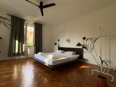 Krevet ili kreveti u jedinici u objektu Basil Street Apartment - free parking