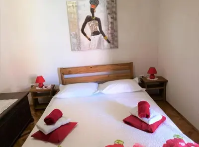 Krevet ili kreveti u jedinici u objektu Apartments Kao Nekad