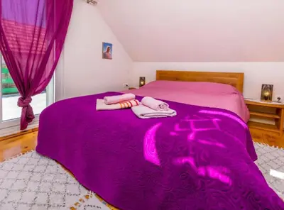 Krevet ili kreveti u jedinici u objektu Holiday home Kuzmino