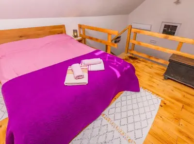 Krevet ili kreveti u jedinici u objektu Holiday home Kuzmino