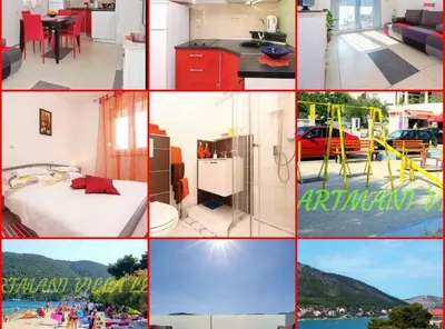 Tlocrt objekta Apartments Bellavista Grebaštica