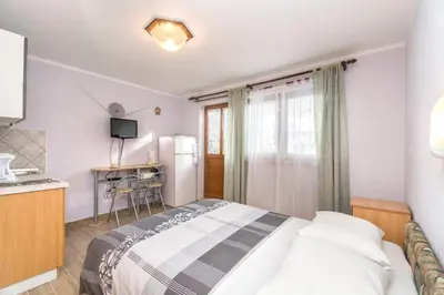Krevet ili kreveti u jedinici u objektu Apartment Green oasis II