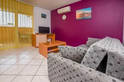 TV i/ili zabavni centar u objektu Apartments Aurel