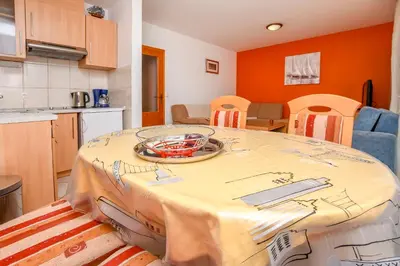 Kuhinja ili čajna kuhinja u objektu Apartments Aurel