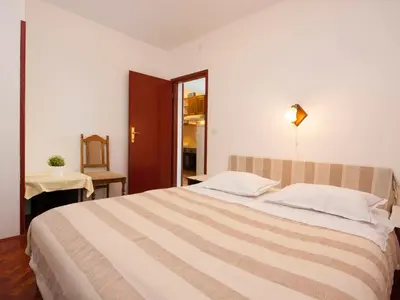 Krevet ili kreveti u jedinici u objektu Apartments Škarpa 1601