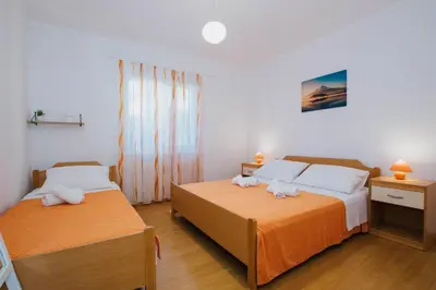 Krevet ili kreveti u jedinici u objektu Relax A 4