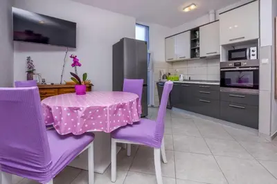 Tlocrt objekta Apartmani Lavanda