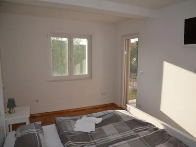 Krevet ili kreveti u jedinici u objektu Holiday home in Murter with swimming pool