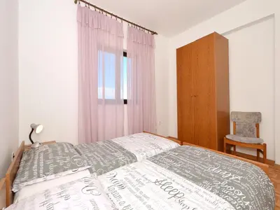 Krevet ili kreveti u jedinici u objektu Apartments Petar