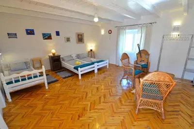 Krevet ili kreveti u jedinici u objektu Holiday Home Murter 15147